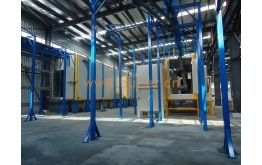 Chain coating production line