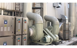 Plasma + photooxygen waste gas treatment equipment